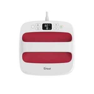 Cricut EasyPress 2 Raspberry - 9" x 9” and Heat Press Mat